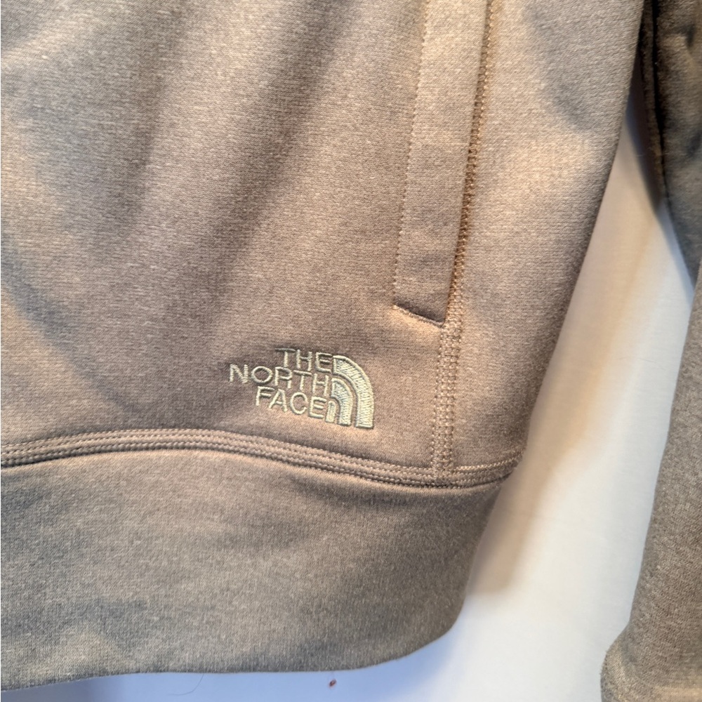The North Face Women's Medium Lanna Pullover Funnel Neck‎ Gray Silver Cowl Neck - Picture 7 of 11